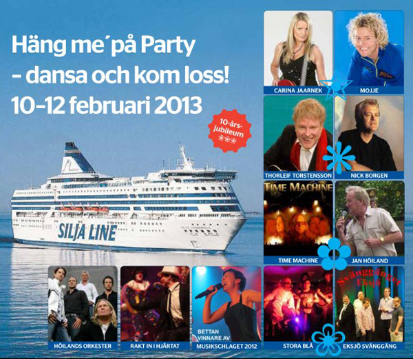 Dansfest på Silja Line
