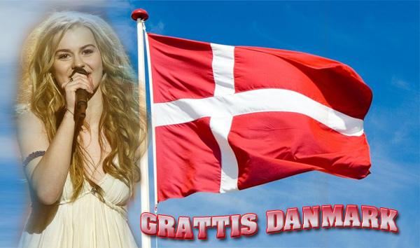 Grattis Danmark till er vinst i ESC 2013