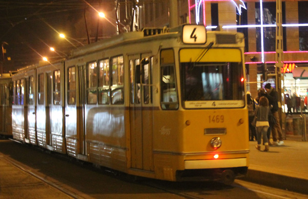 Spårvagnstrafik i Budapest