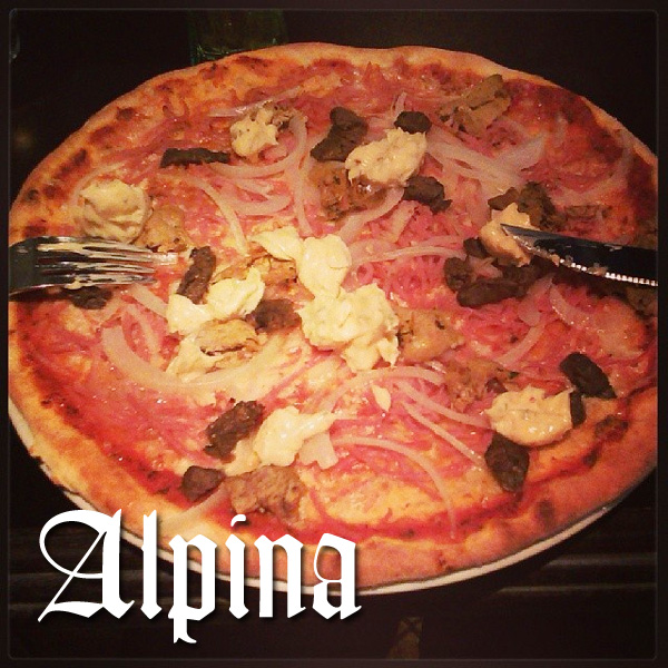 Pizza på Alpina